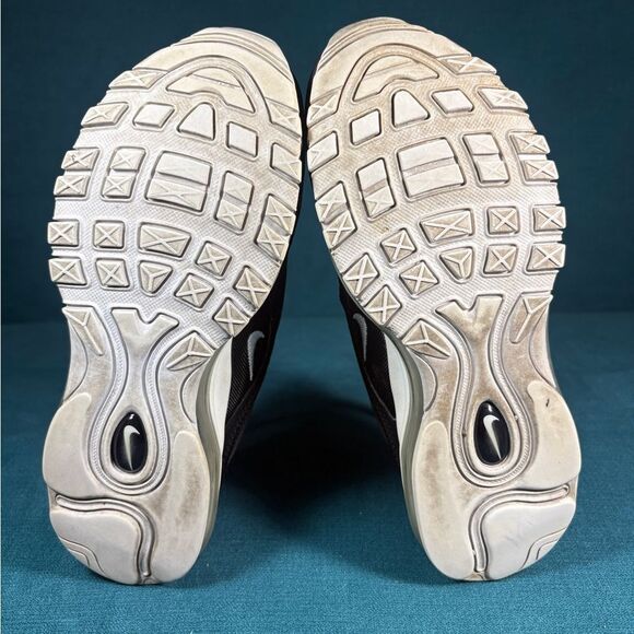 Nike Air Max 97Running Shoes Black Lace Up Sneakers Size 5.5Y/7Women - Picture 7 of 8